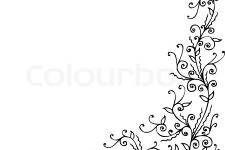 Square 6979 1476015 floral ornament 337 eau forte black and white decorative background pattern vector illustration eps 8